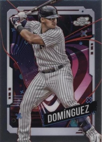 激安大特価，2025 9 Jasson Dominguez [Sonar Green Refractor] #89 2024 Topps Chrome 99枚限定 ルーキー ジェイソン・ドミンゲス PSA10